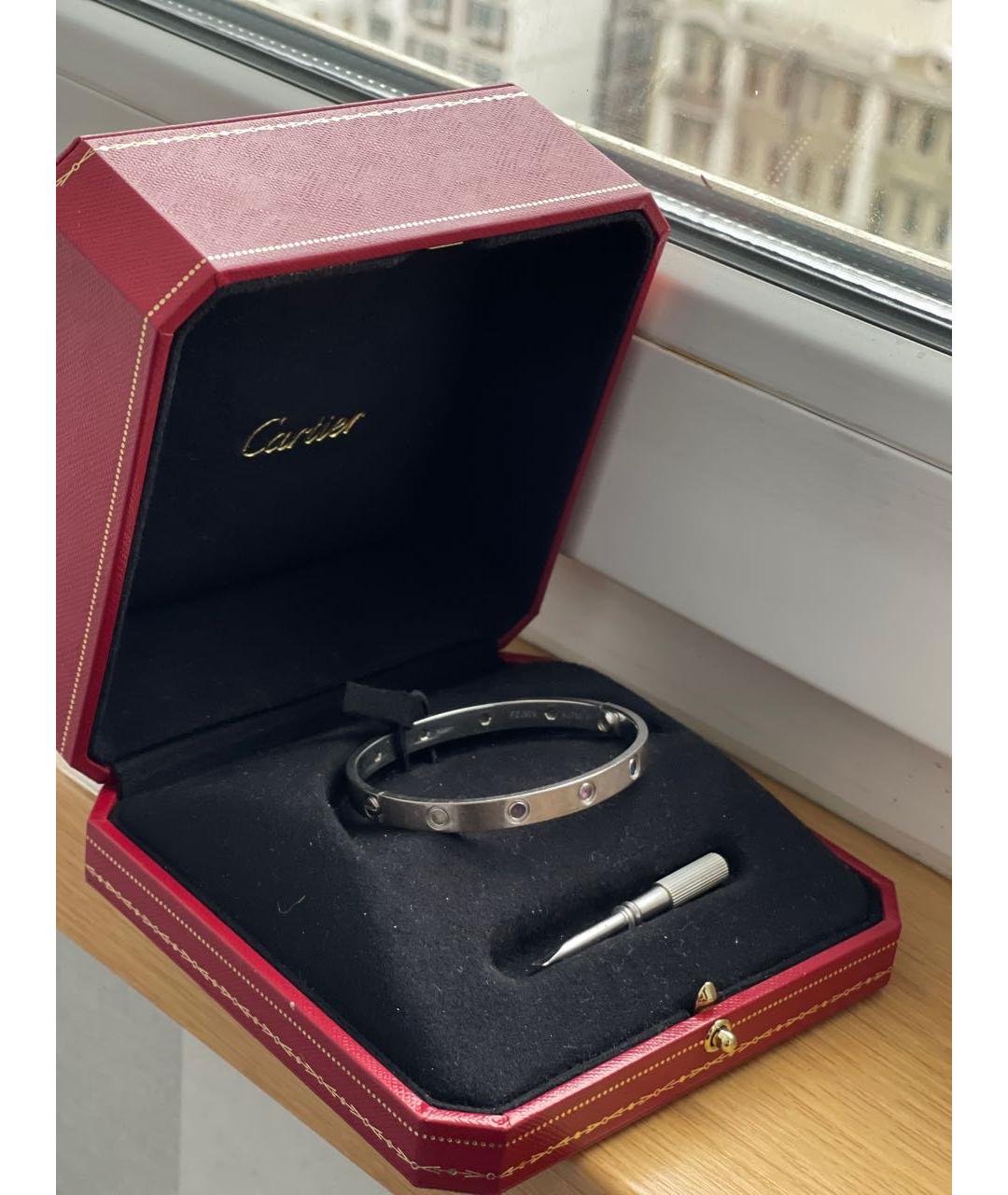 CARTIER Браслет из белого золота, фото 5