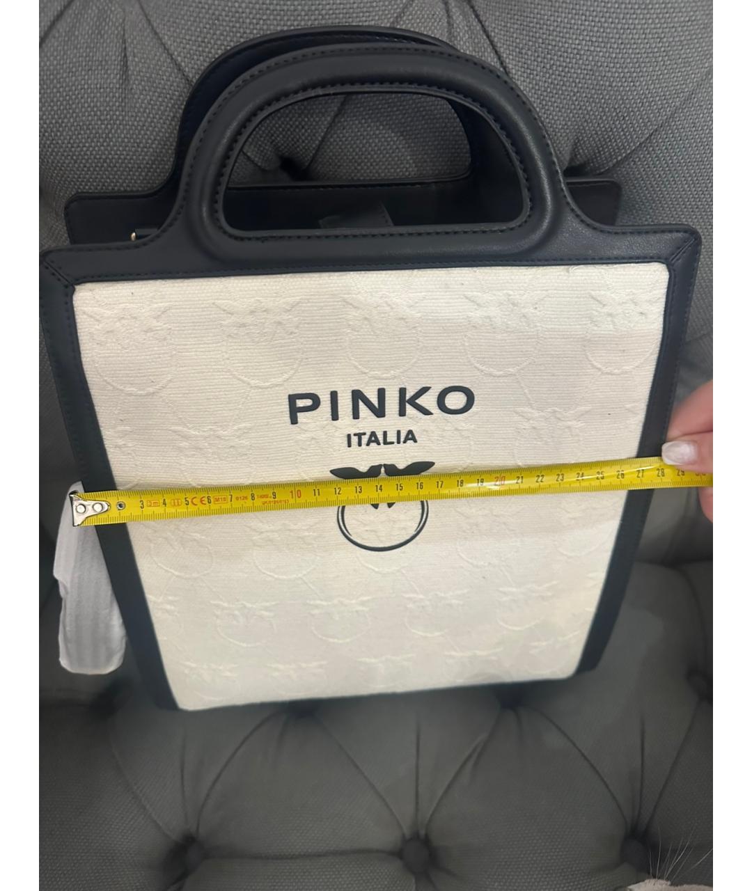 PINKO Белая сумка тоут, фото 5