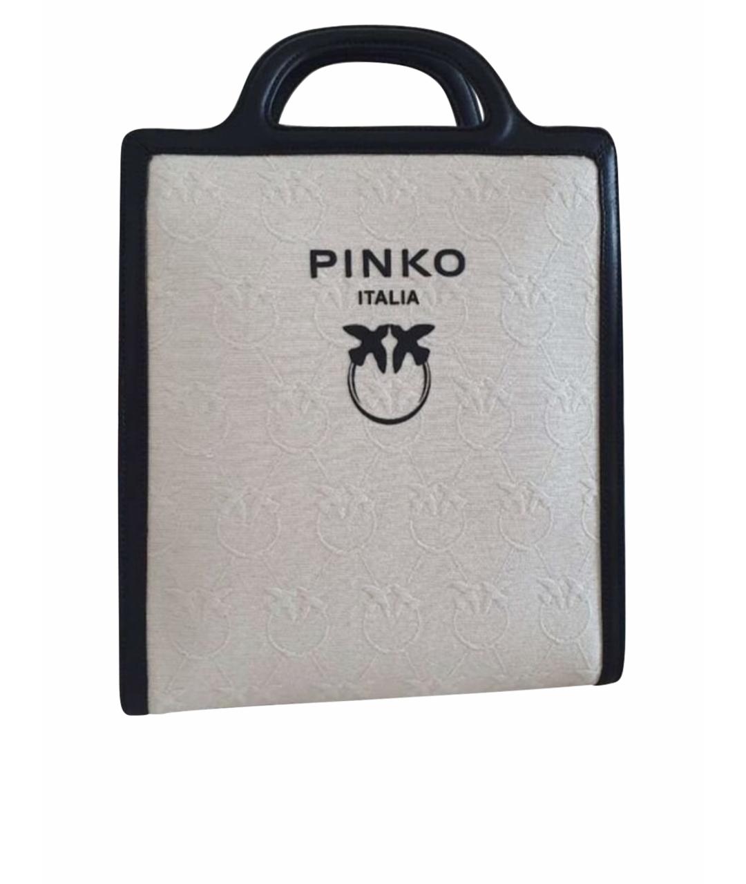 PINKO Белая сумка тоут, фото 1