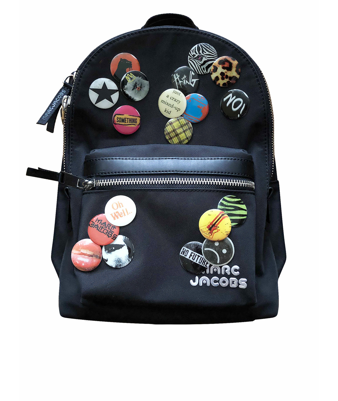 MARC JACOBS Черный синтетический рюкзак, фото 1