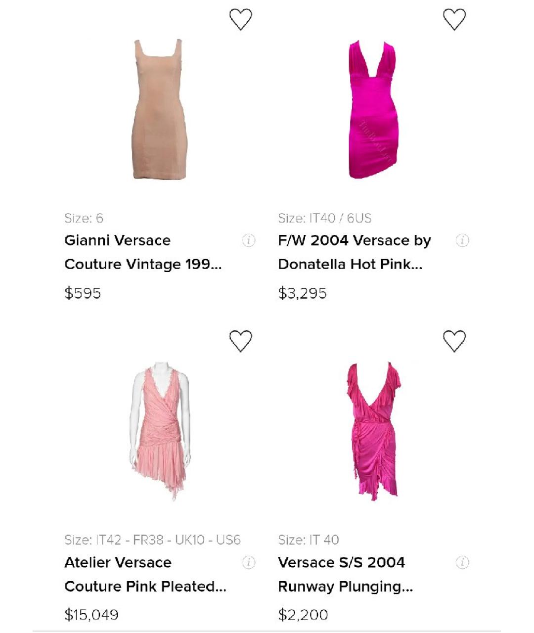 VERSACE Розовое атласное коктейльное платье, фото 7