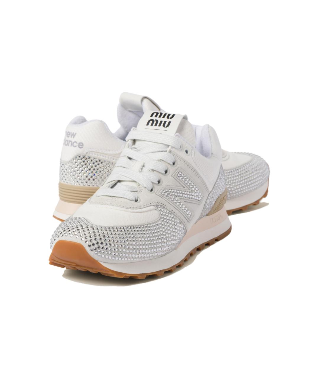 NEW BALANCE Белые кроссовки, фото 5