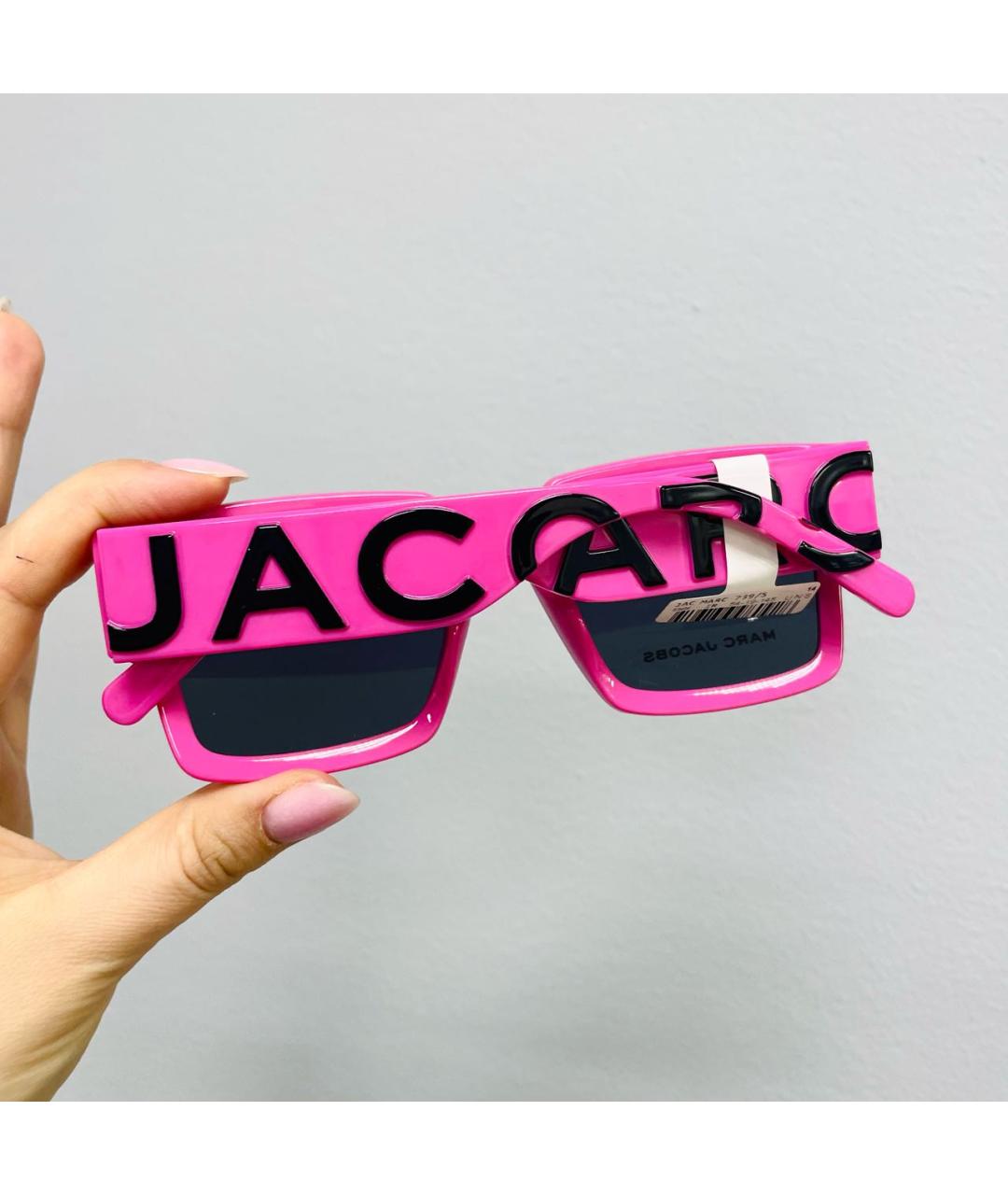 MARC JACOBS Фуксия пластиковые солнцезащитные очки, фото 6