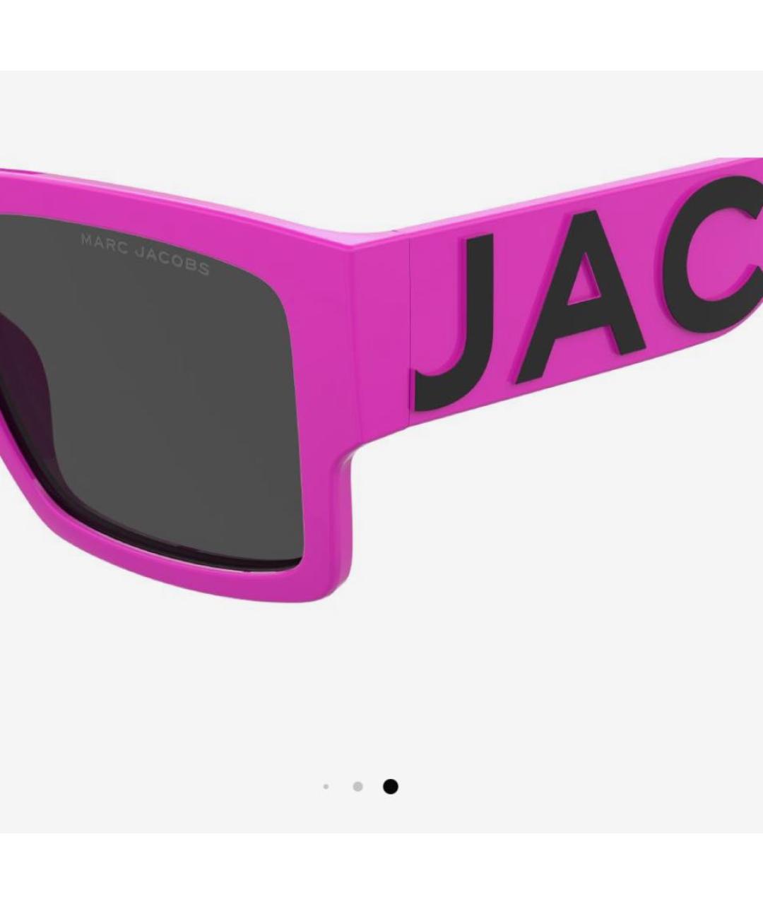 MARC JACOBS Фуксия пластиковые солнцезащитные очки, фото 2
