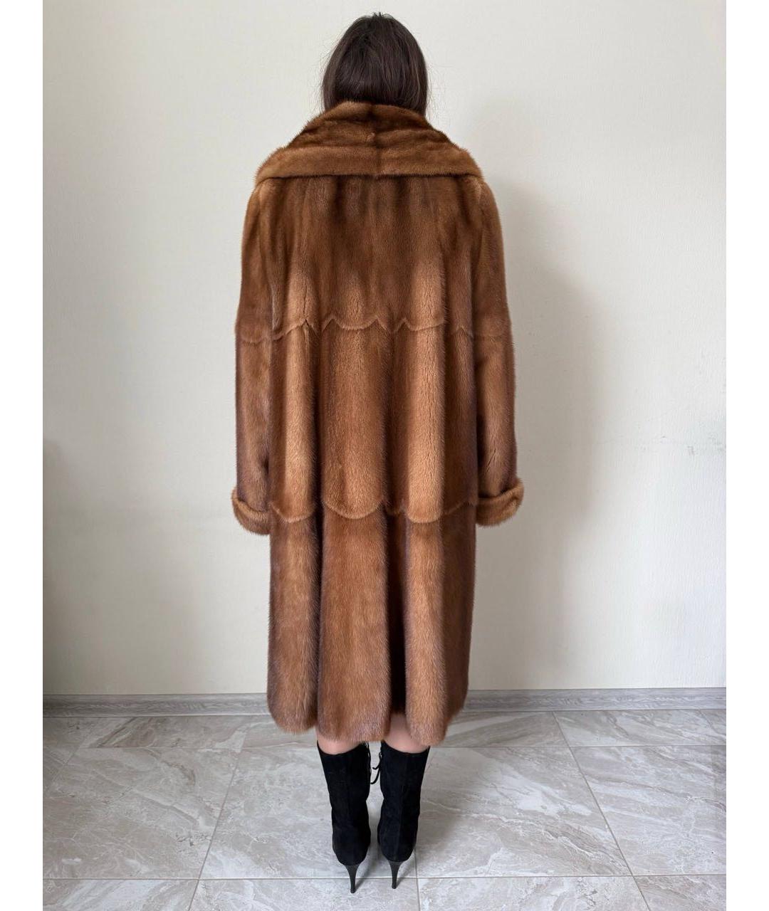 MALA MATI Золотая меховая шуба, фото 7