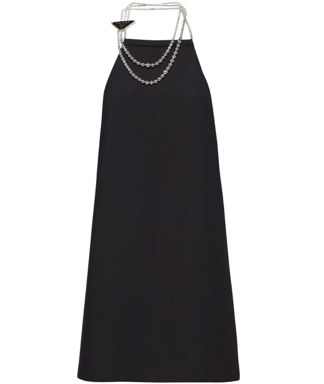 PRADA Черное коктейльное платье, фото 1