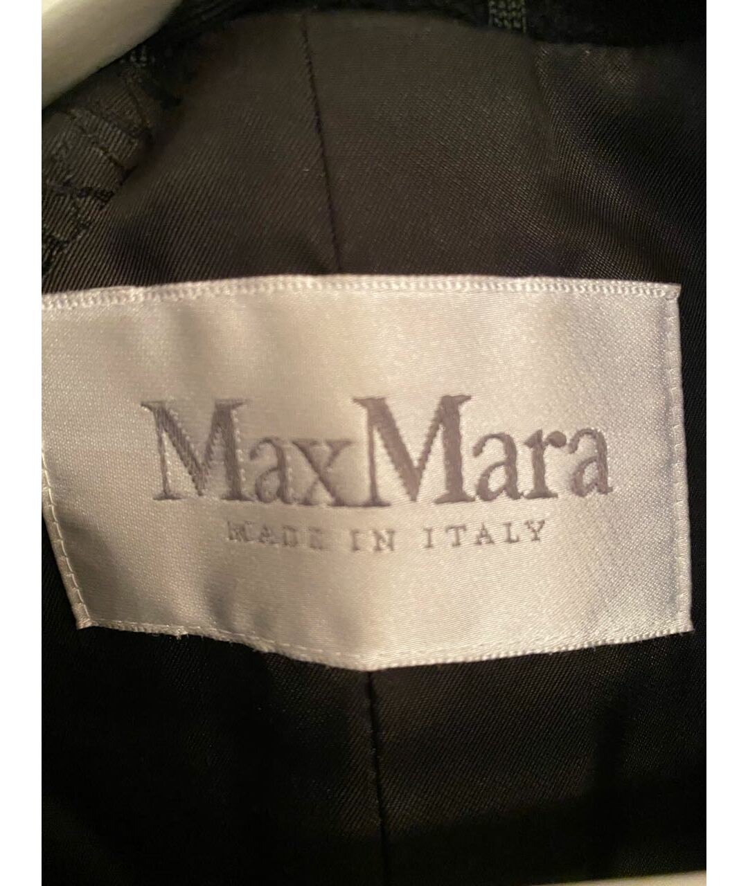 MAX MARA Черный шерстяной жилет, фото 4