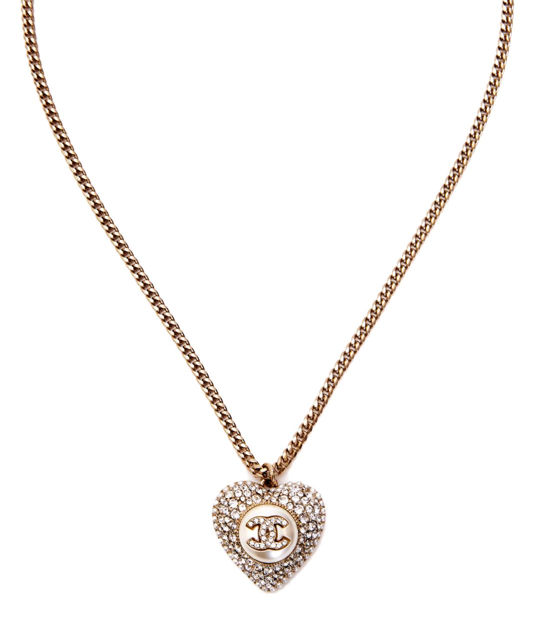 CHANEL Золотая металлическая подвеска, фото 2