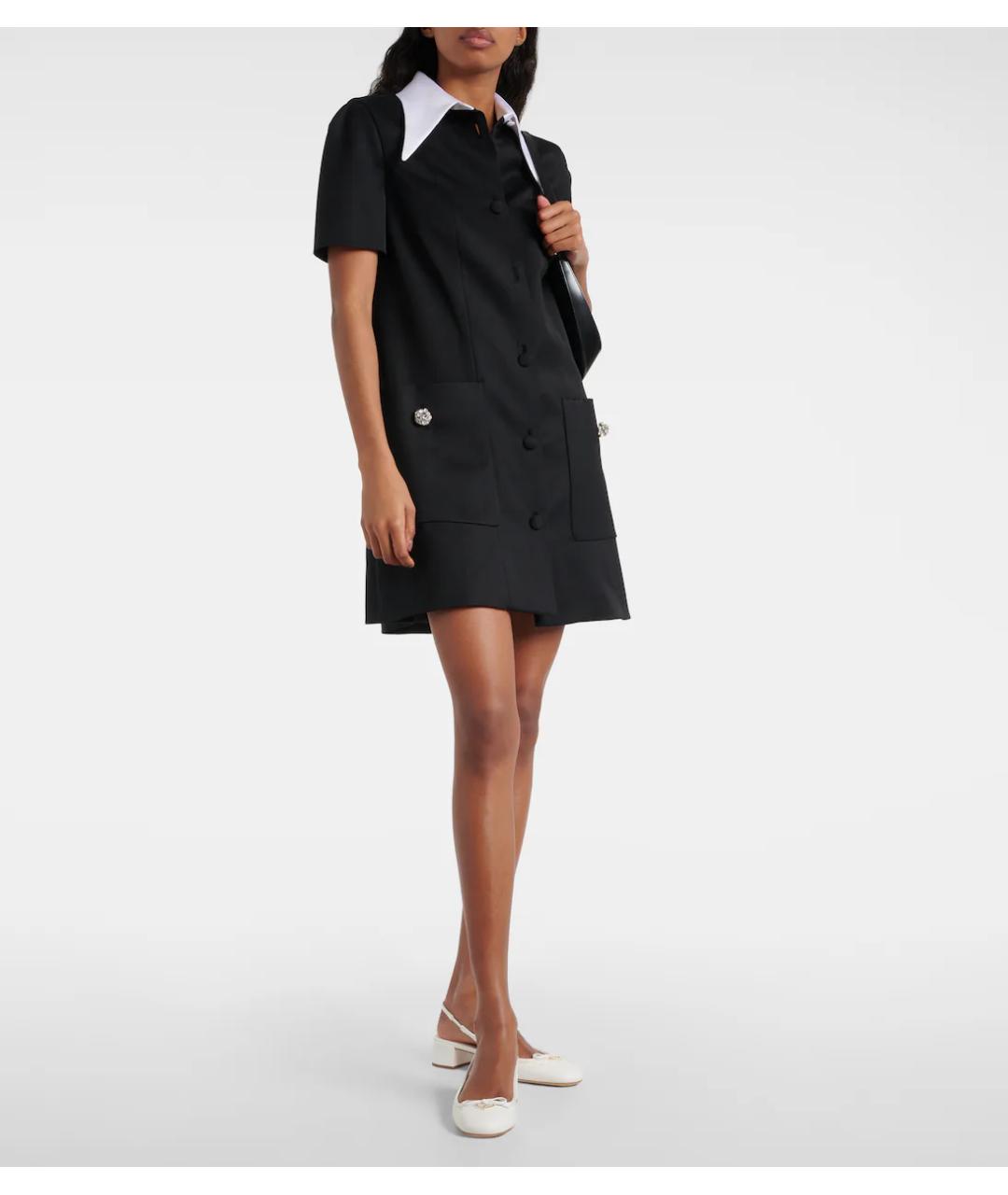 PRADA Черное коктейльное платье, фото 4