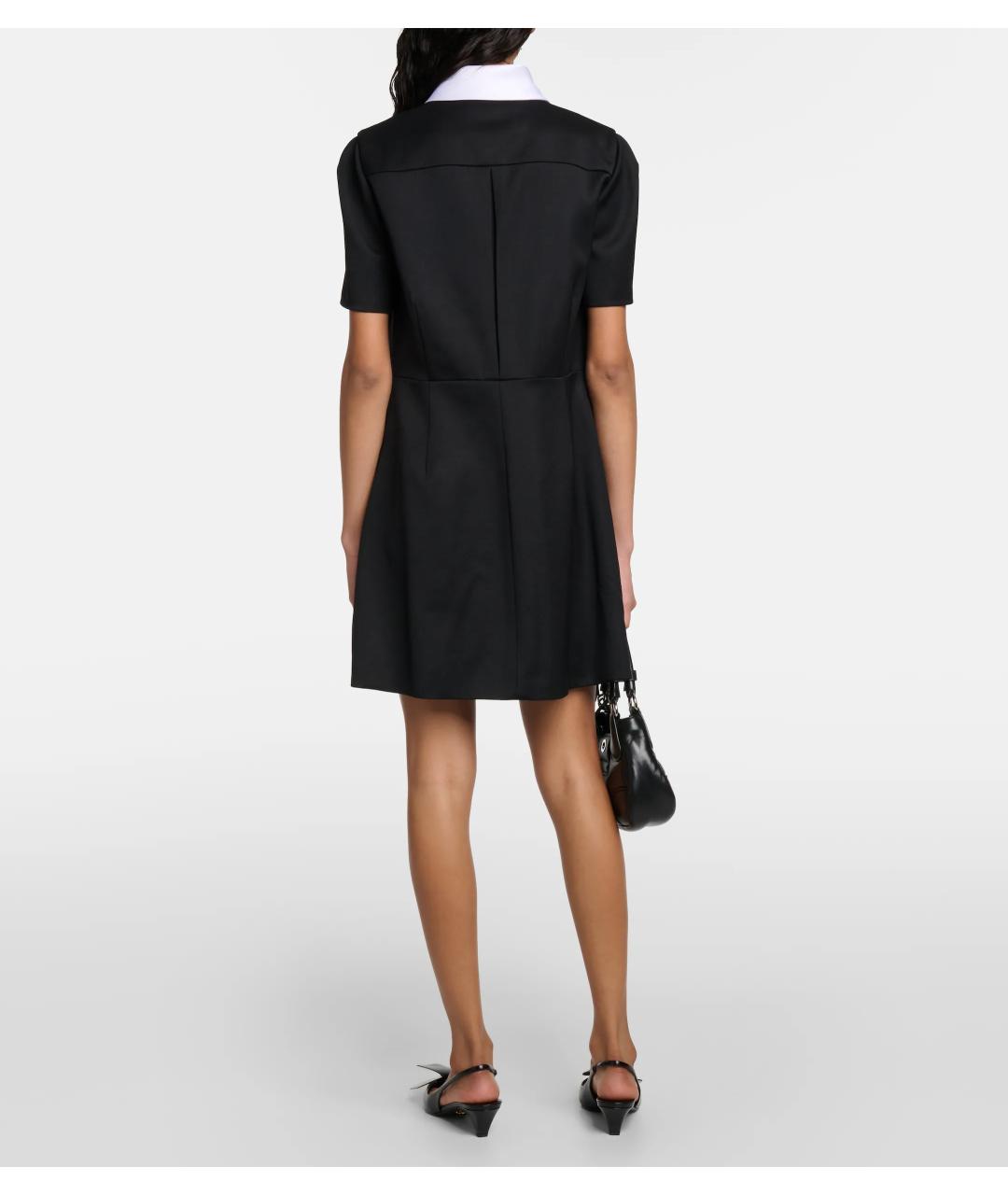 PRADA Черное коктейльное платье, фото 9