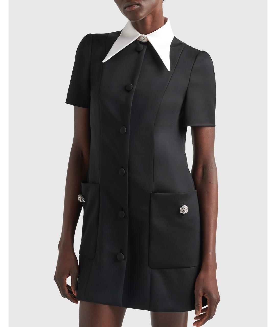 PRADA Черное коктейльное платье, фото 6