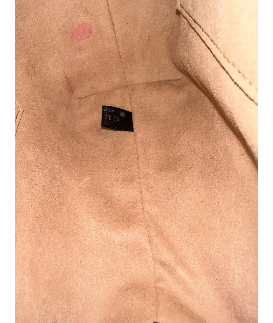 GUCCI Бордовая сумка тоут, фото 5