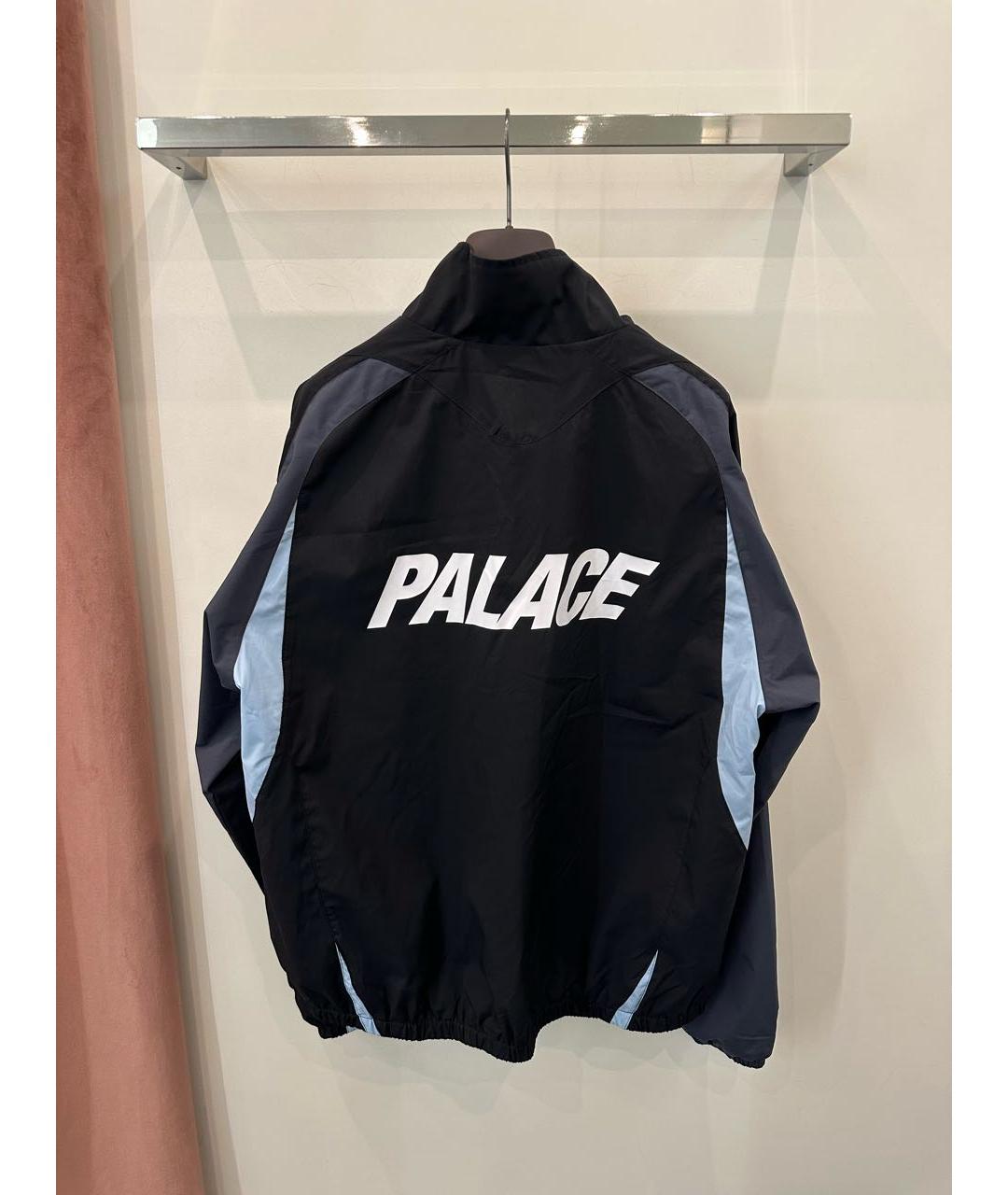 PALACE Черная синтетическая спортивная куртка, фото 2