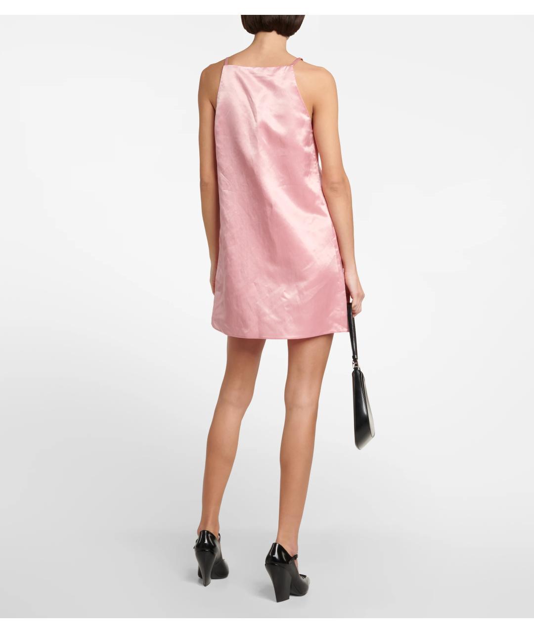 PRADA Розовое коктейльное платье, фото 7