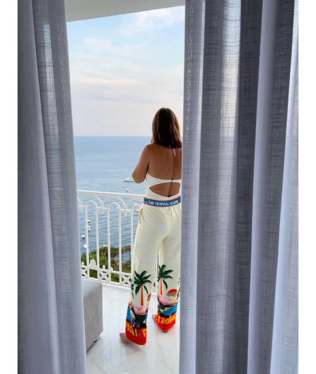 CULT GAIA Белый купальник, фото 7