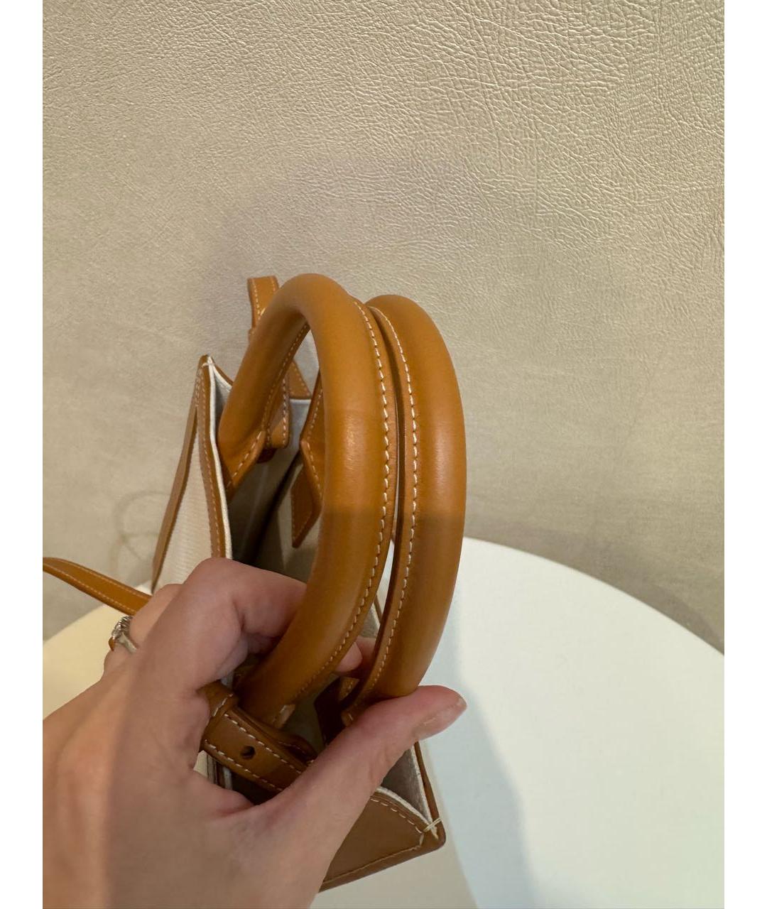CELINE Бежевая сумка тоут, фото 3