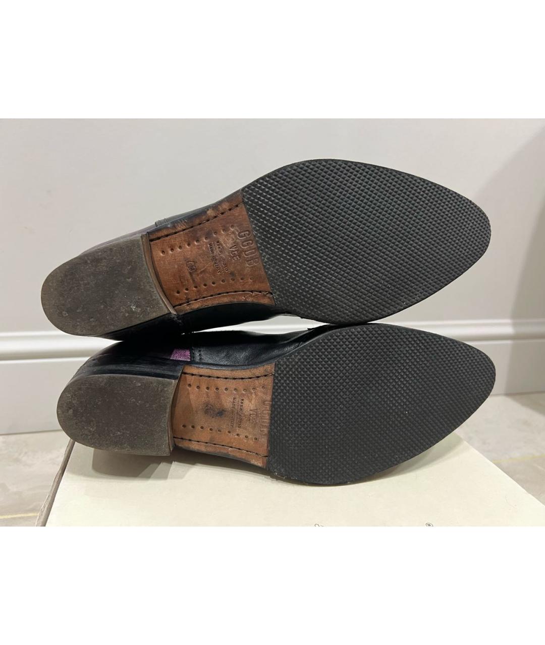 GOLDEN GOOSE DELUXE BRAND Мульти кожаные полусапоги, фото 7