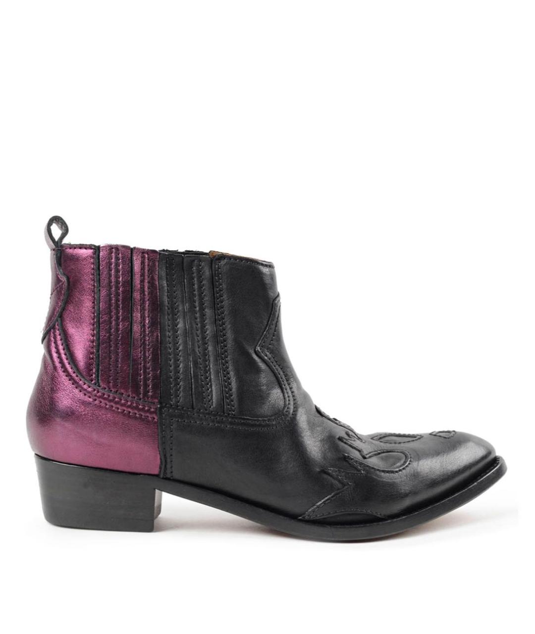 GOLDEN GOOSE DELUXE BRAND Мульти кожаные полусапоги, фото 1