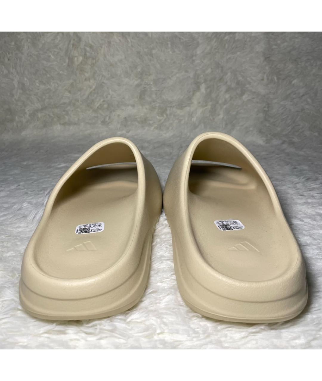 ADIDAS YEEZY Бежевые шлепанцы, фото 5