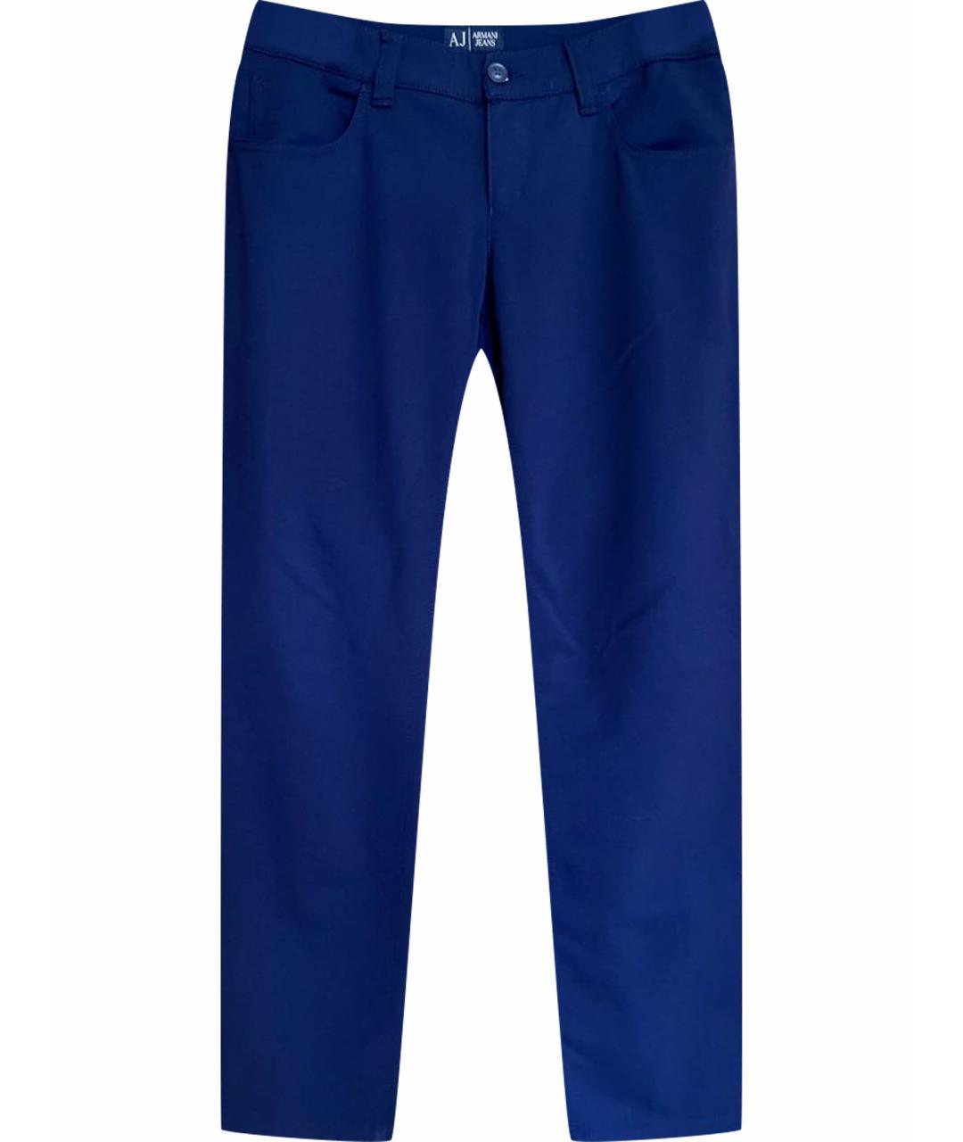 ARMANI JEANS Темно-синие прямые джинсы, фото 1