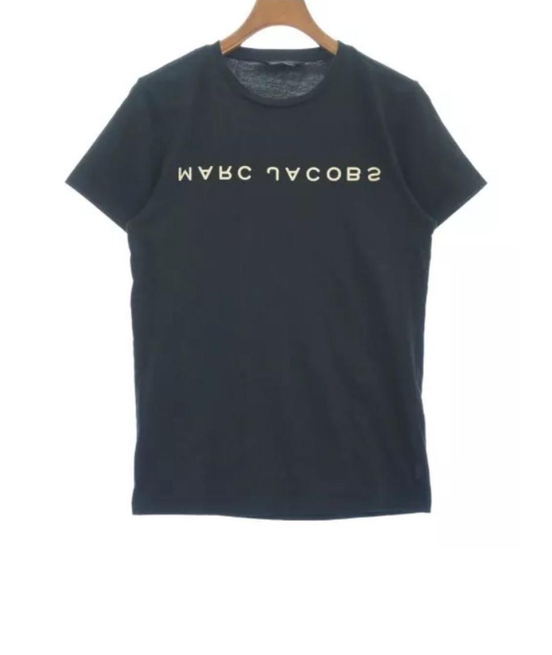 MARC JACOBS Антрацитовая хлопковая футболка, фото 6