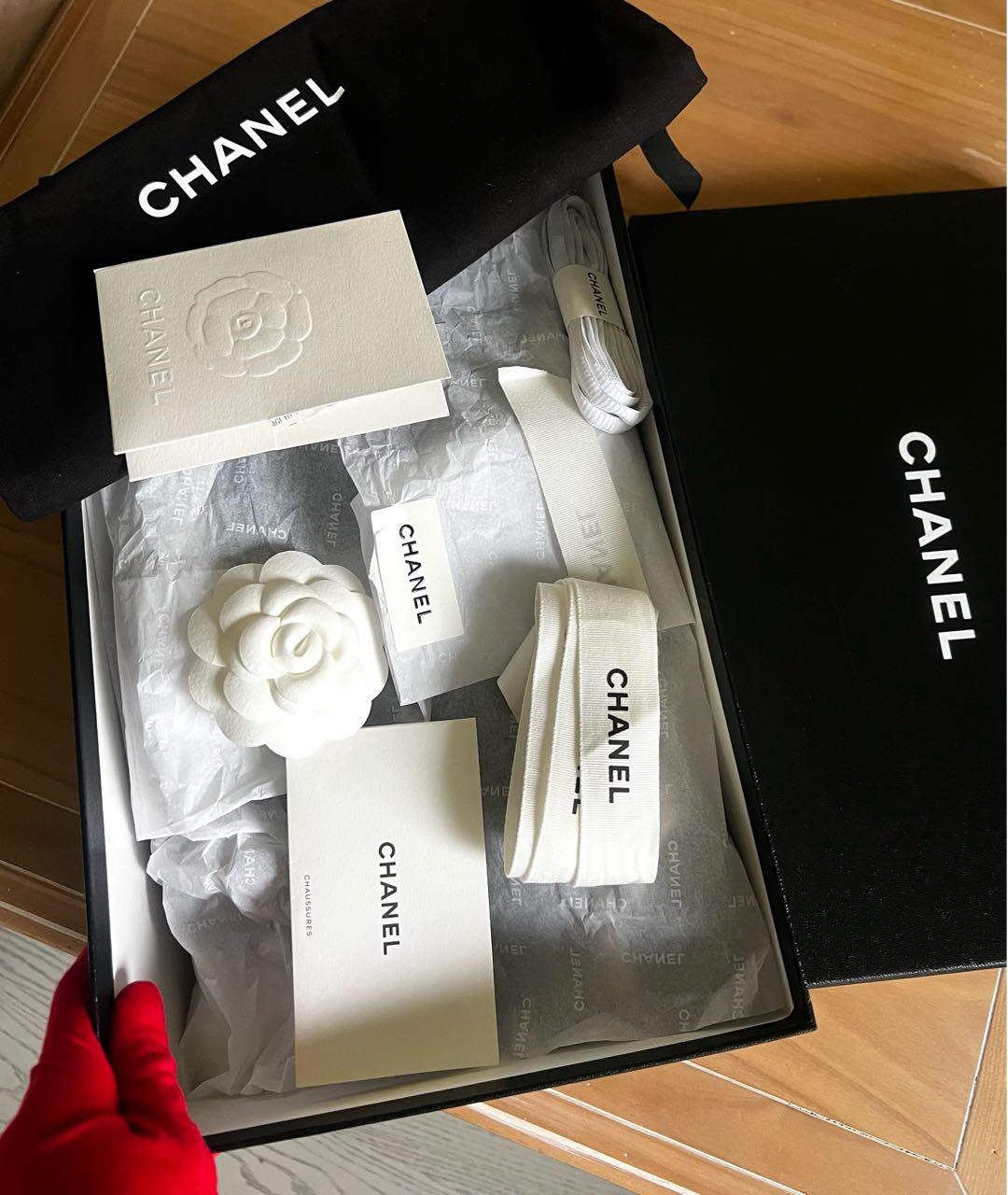 CHANEL Черные замшевые кроссовки, фото 7