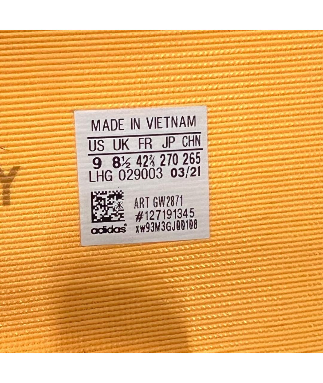 ADIDAS YEEZY Мульти текстильные кроссовки, фото 9