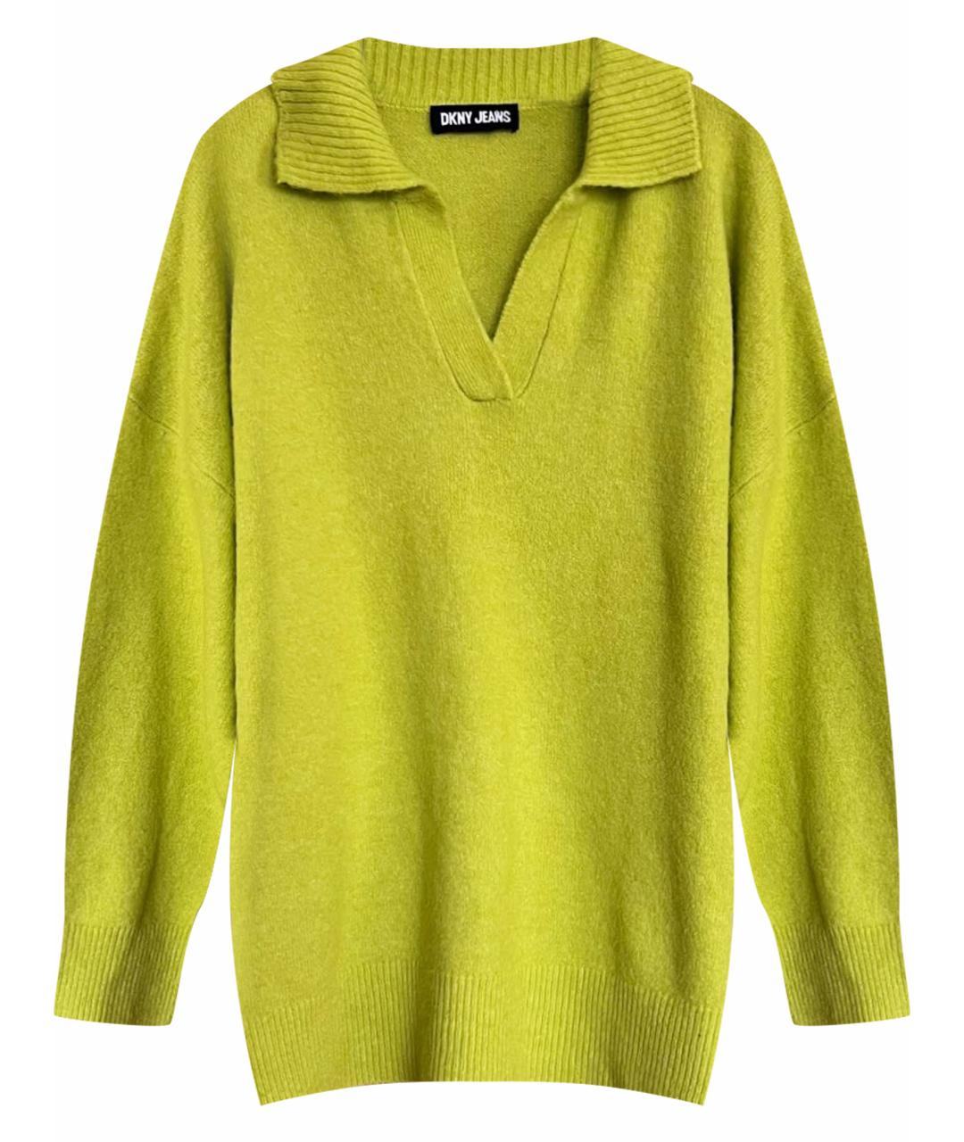 DKNY Салатовый джемпер / свитер, фото 1