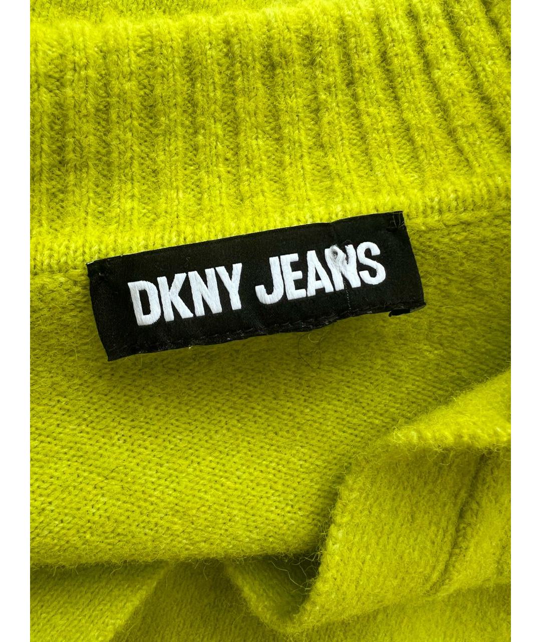 DKNY Салатовый джемпер / свитер, фото 3