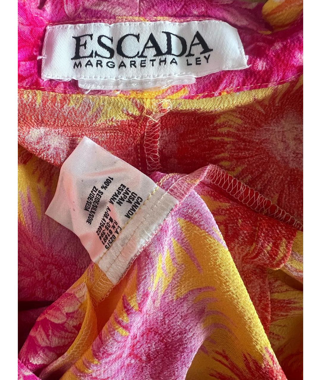ESCADA Мульти шелковая блузы, фото 3