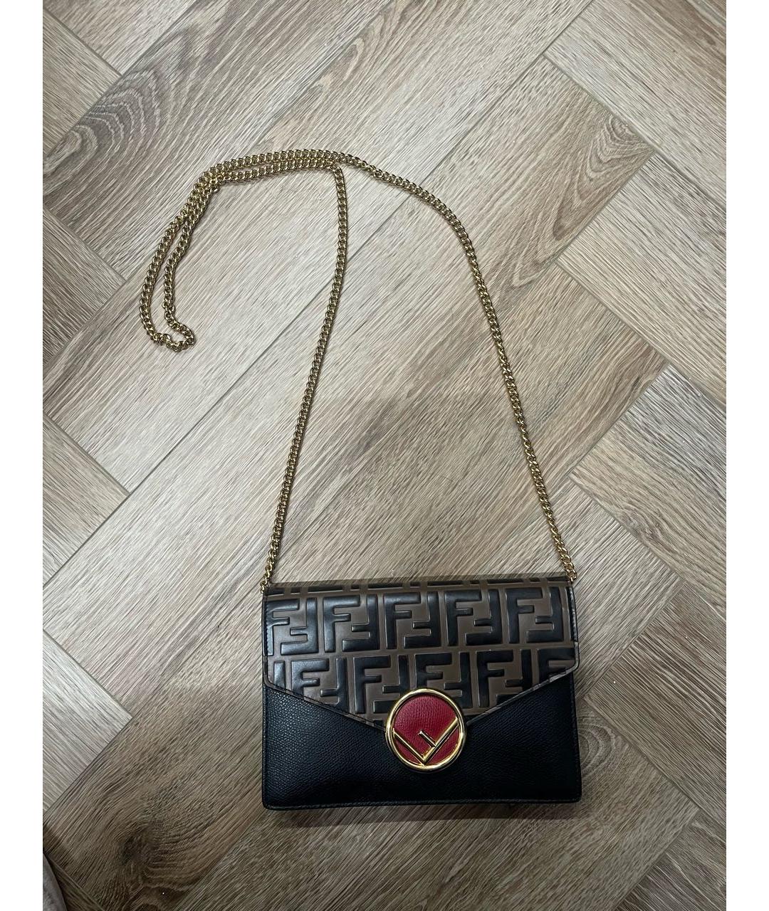 FENDI Мульти кожаная сумка через плечо, фото 4
