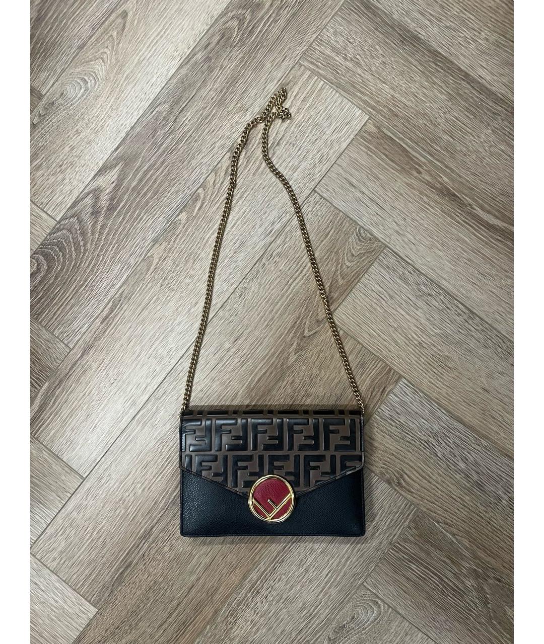 FENDI Мульти кожаная сумка через плечо, фото 3