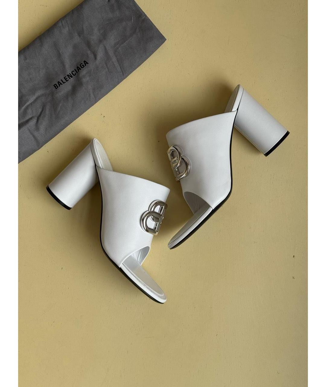 BALENCIAGA Шлепанцы, фото 4