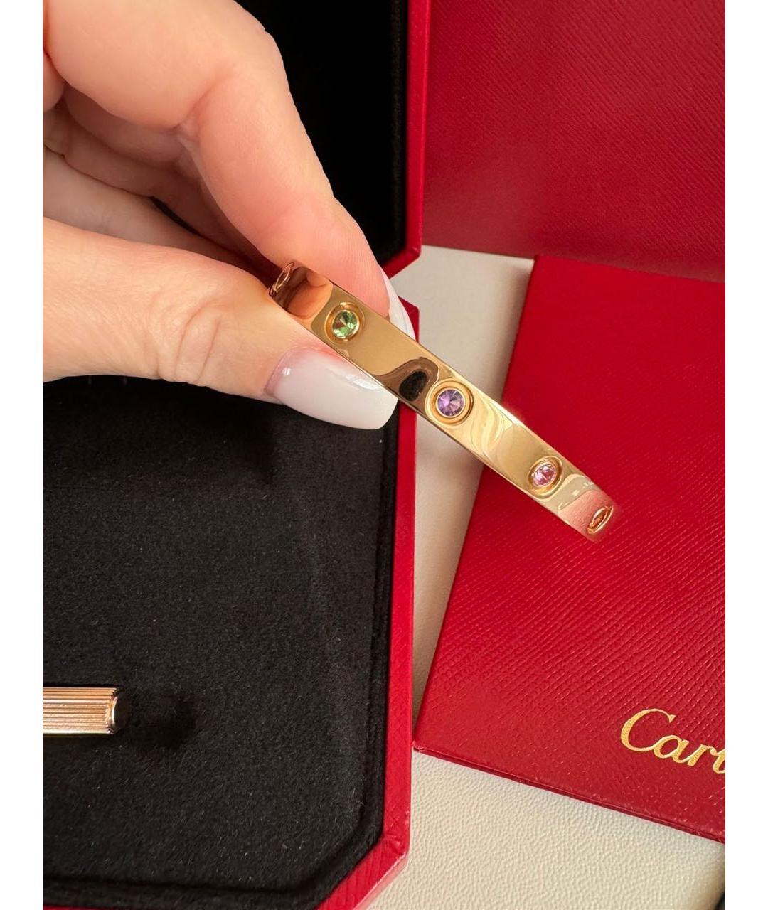 CARTIER Золотой браслет из розового золота, фото 2
