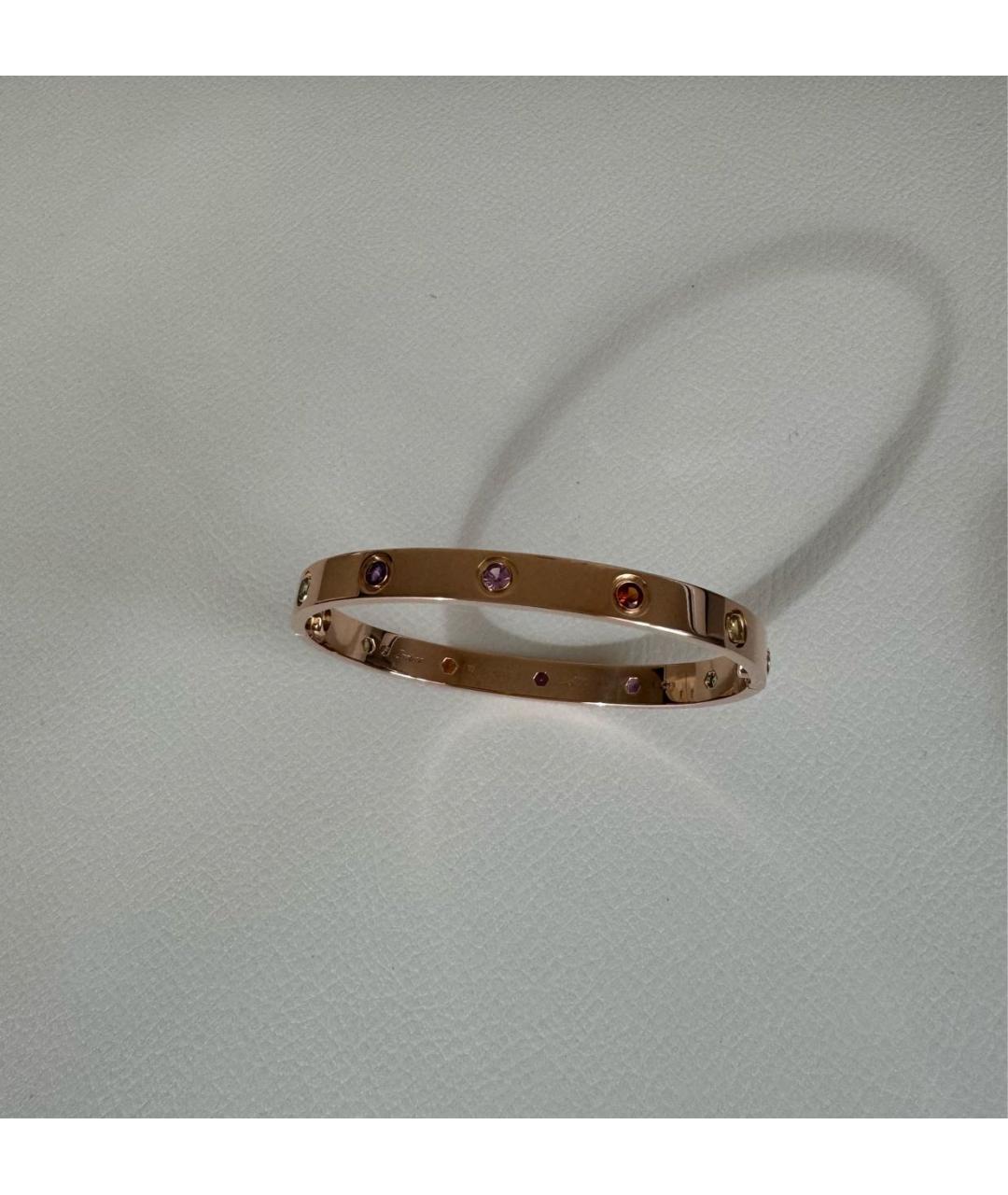CARTIER Золотой браслет из розового золота, фото 6