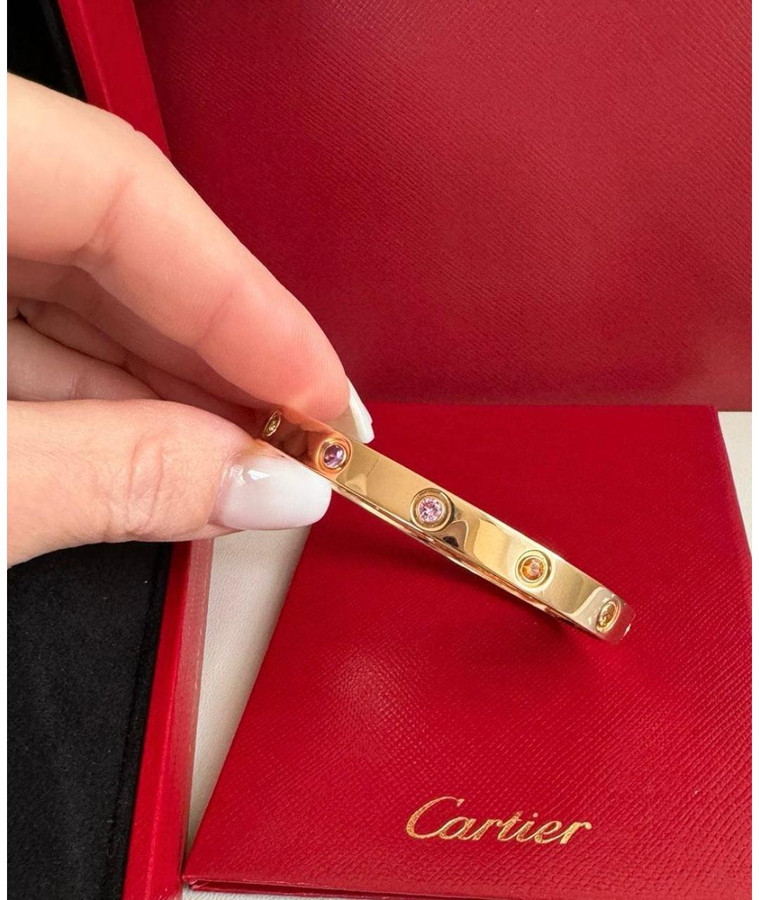 CARTIER Золотой браслет из розового золота, фото 4