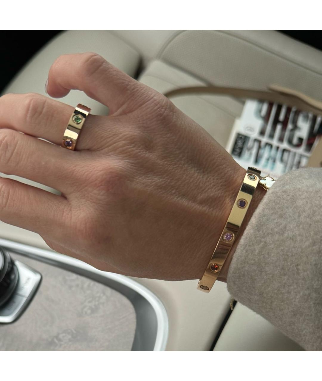 CARTIER Золотой браслет из розового золота, фото 7