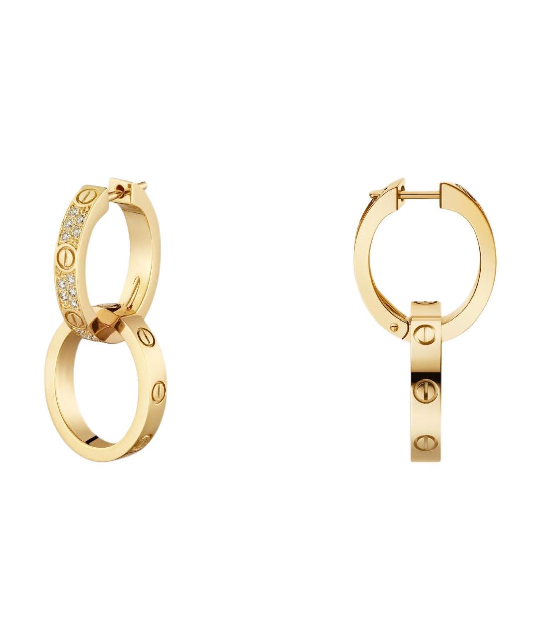 CARTIER Серьги из желтого золота, фото 2