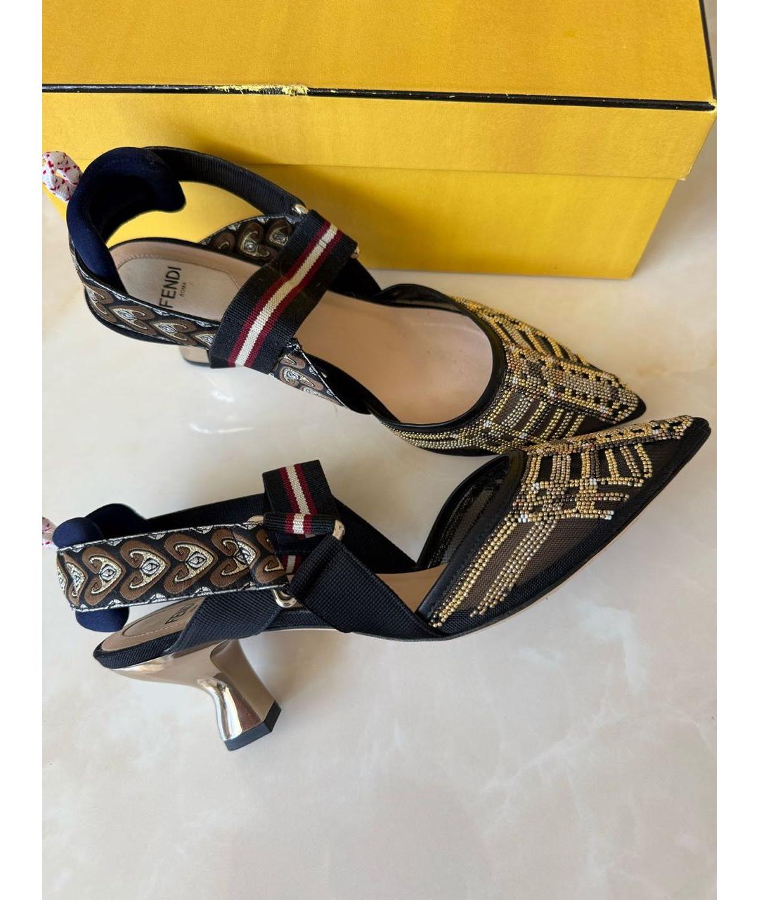 FENDI Босоножки, фото 4