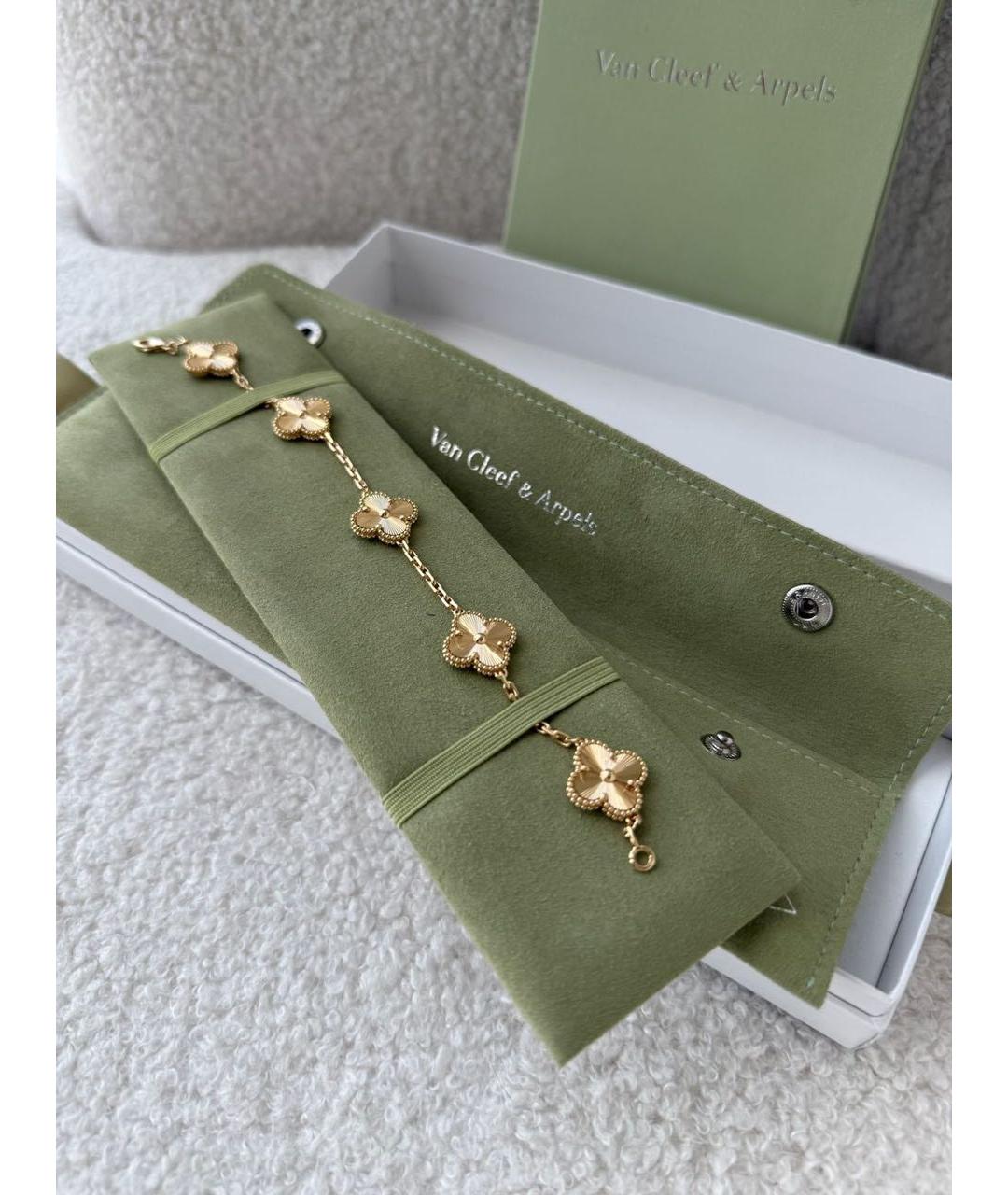 VAN CLEEF & ARPELS Золотой браслет из желтого золота, фото 3