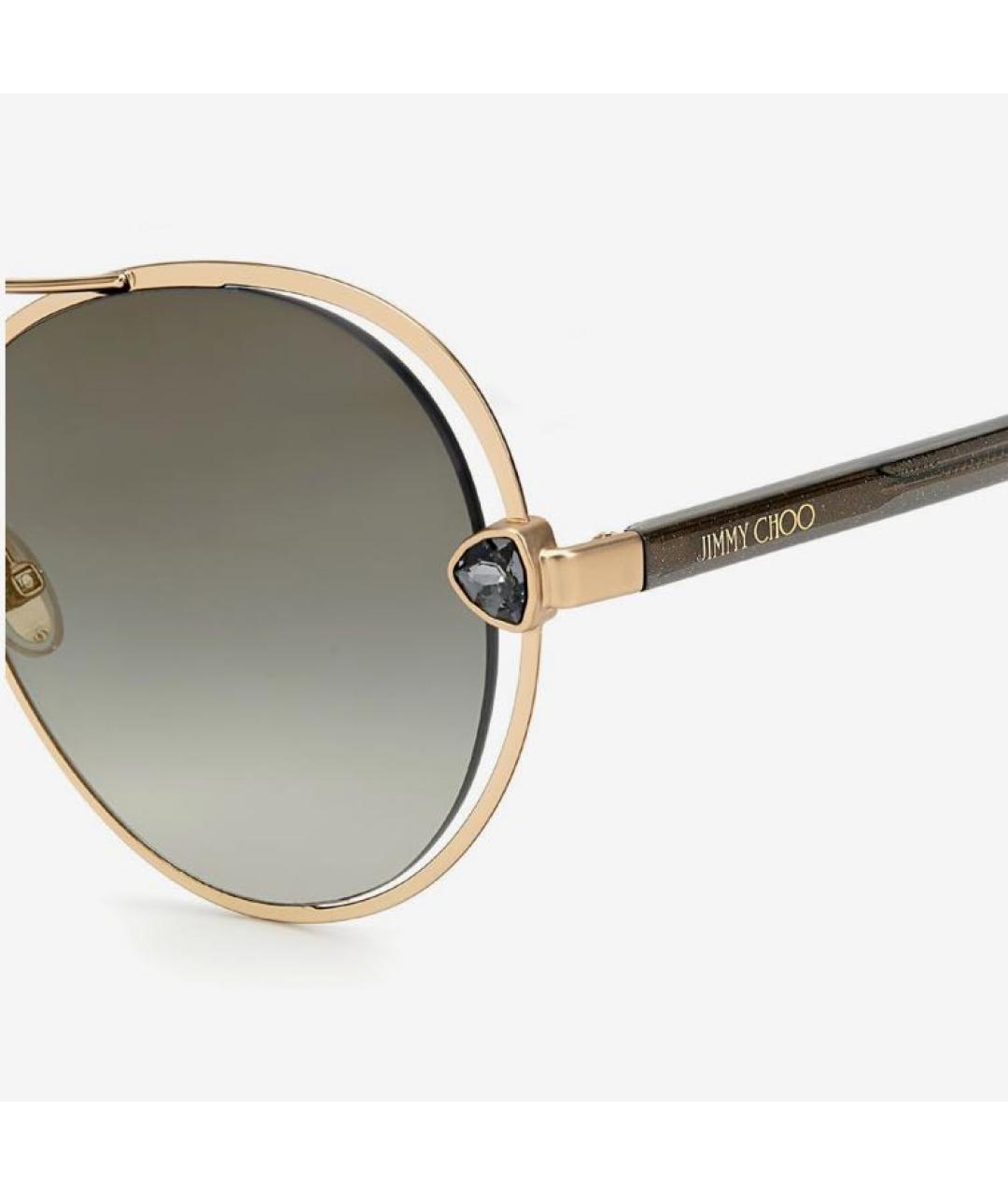 JIMMY CHOO Мульти металлические солнцезащитные очки, фото 6