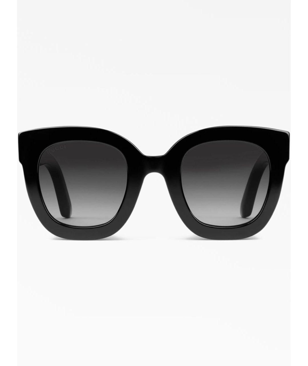 GUCCI Черные пластиковые солнцезащитные очки, фото 9