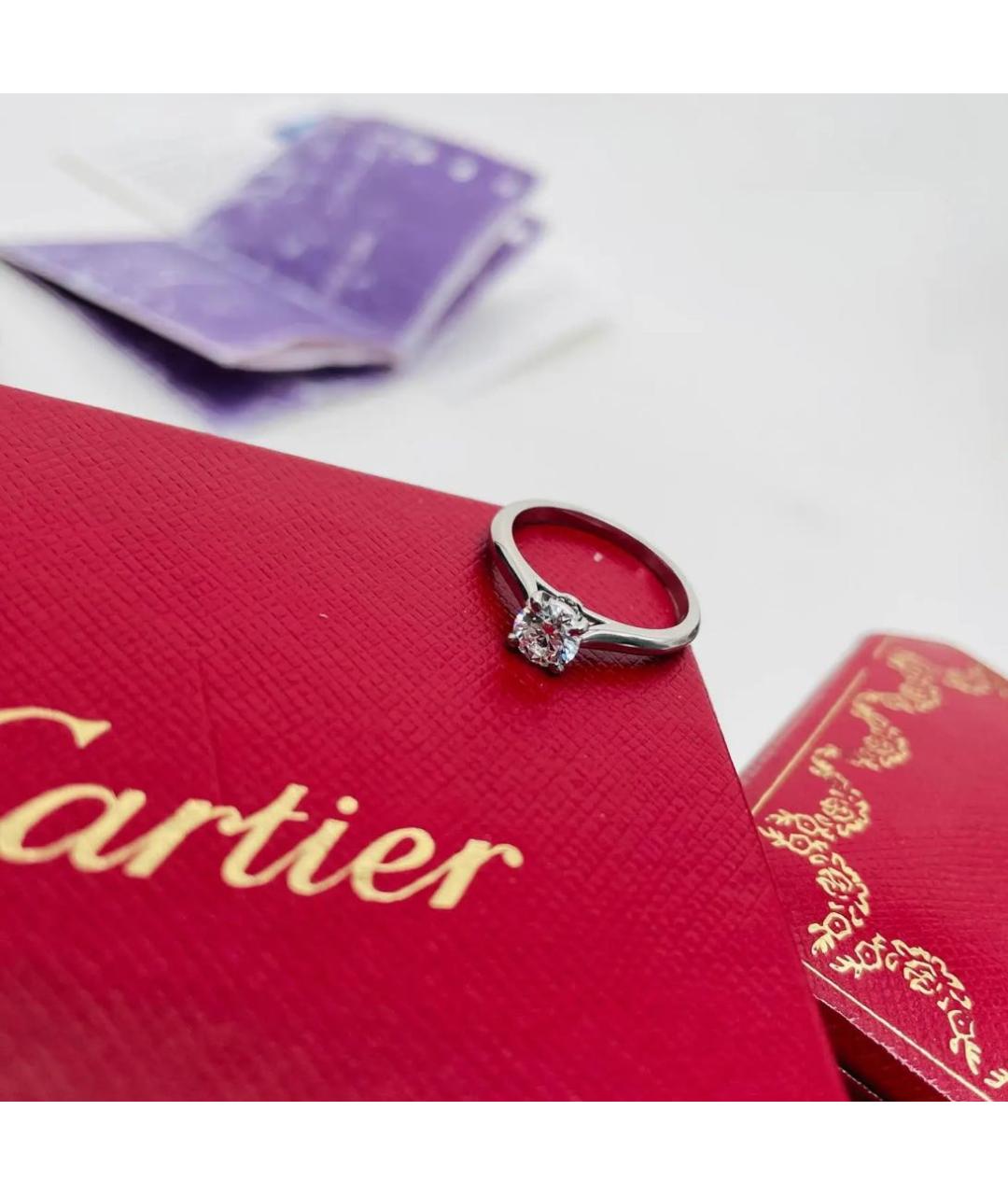 CARTIER Платиновое кольцо, фото 2