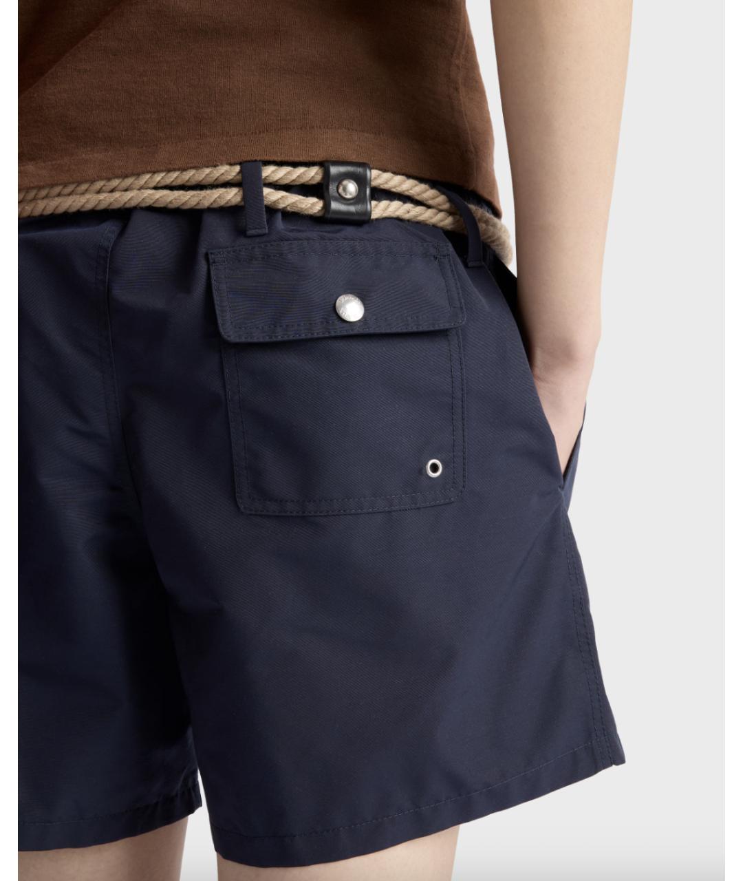 PRADA Синие полиэстеровые плавки, фото 6