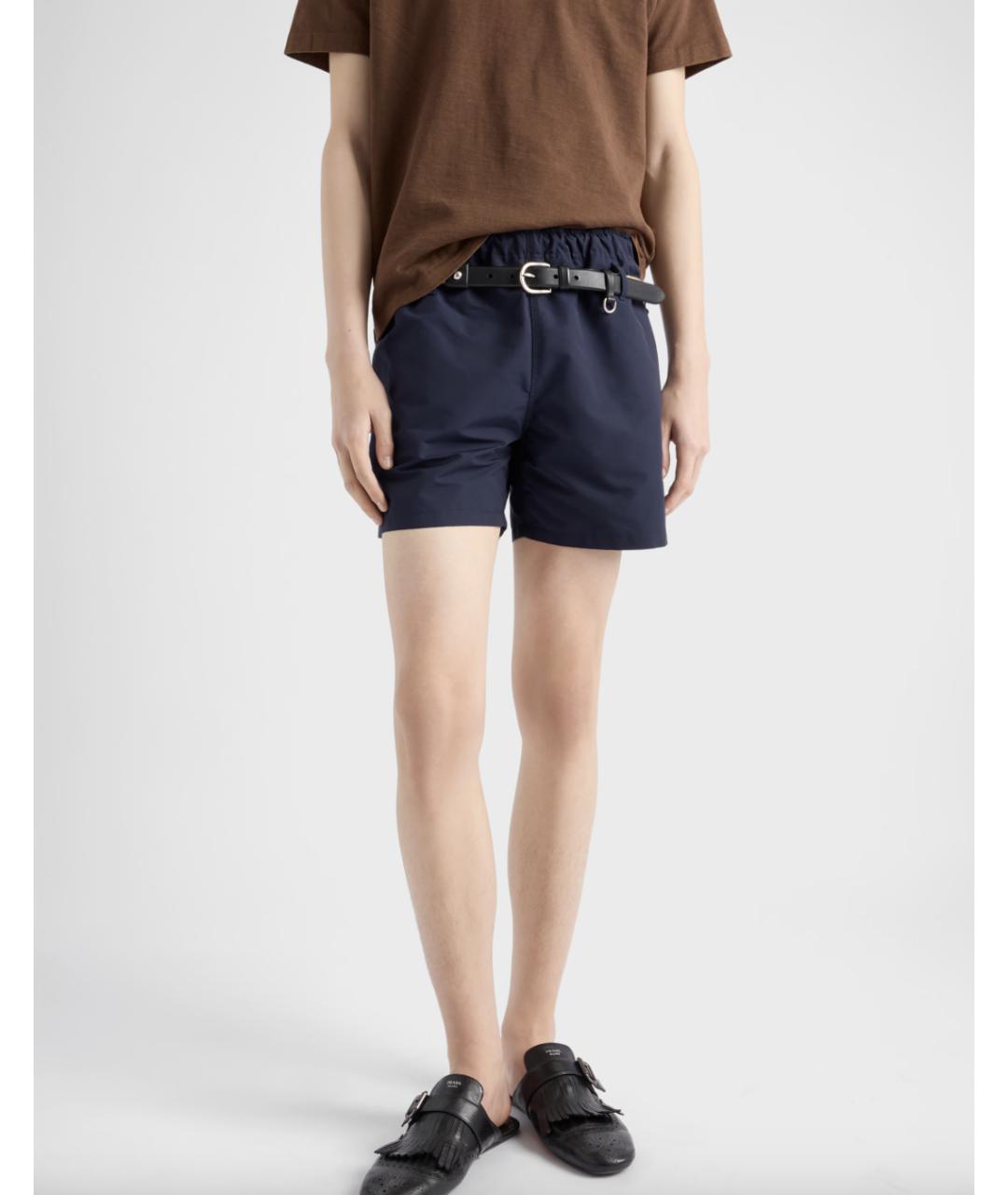 PRADA Синие полиэстеровые плавки, фото 5