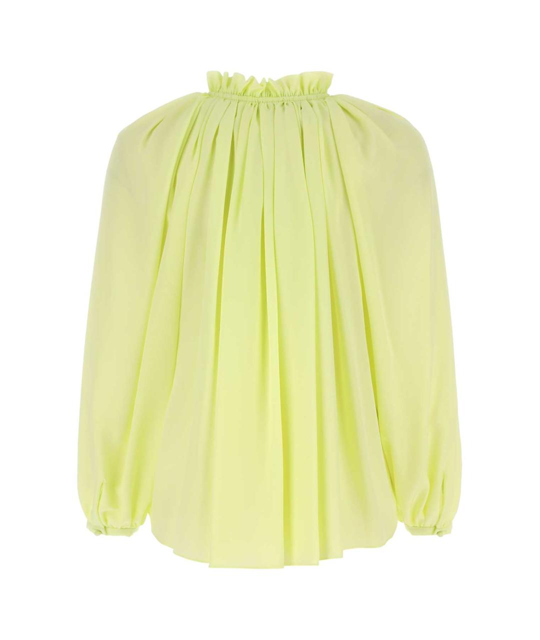 LANVIN Салатовая полиэстеровая блузы, фото 2