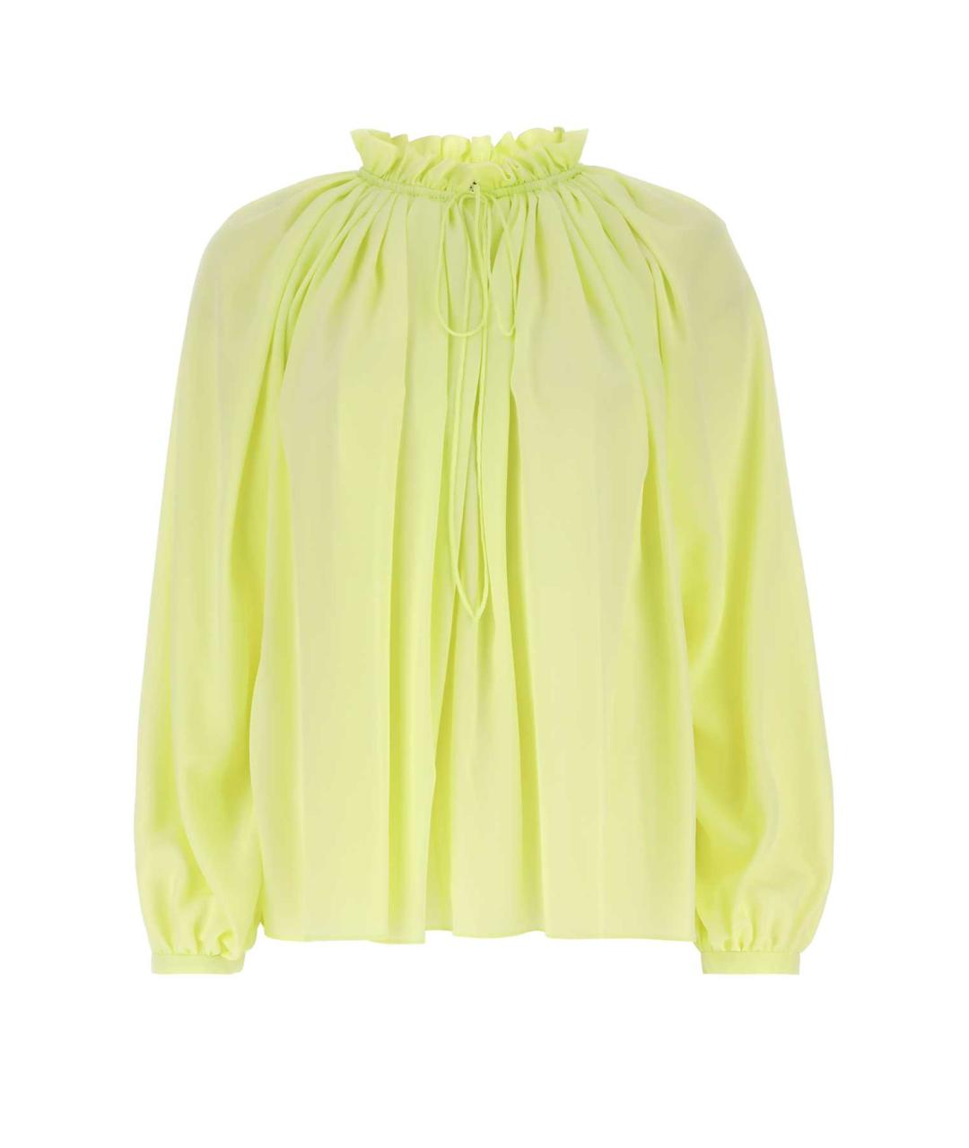 LANVIN Салатовая полиэстеровая блузы, фото 1