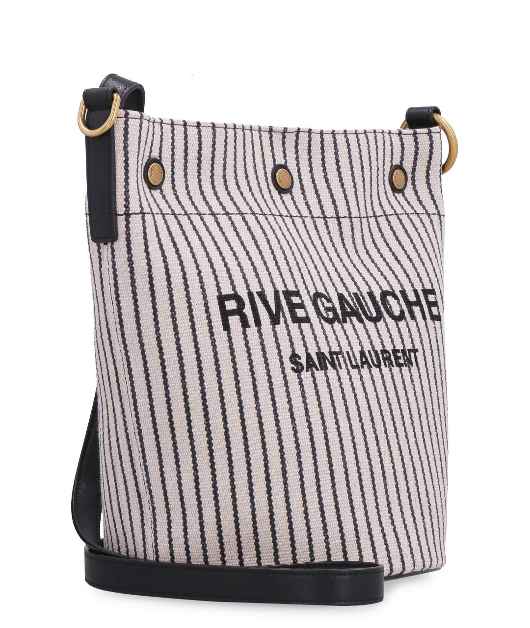 SAINT LAURENT Мульти тканевая сумка тоут, фото 3