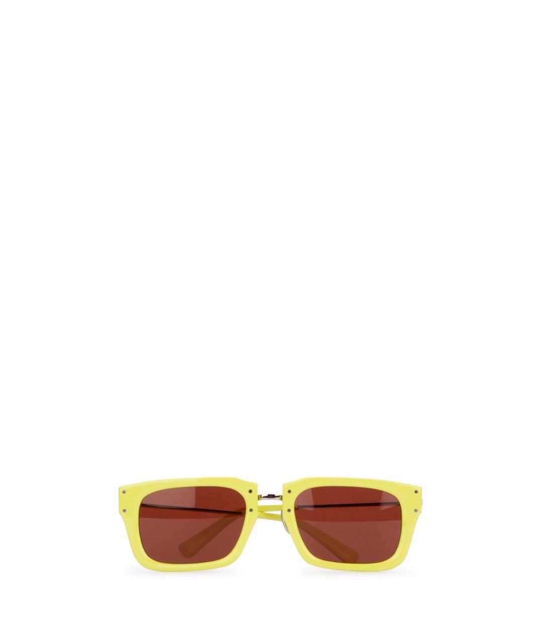 JACQUEMUS Желтые солнцезащитные очки, фото 2
