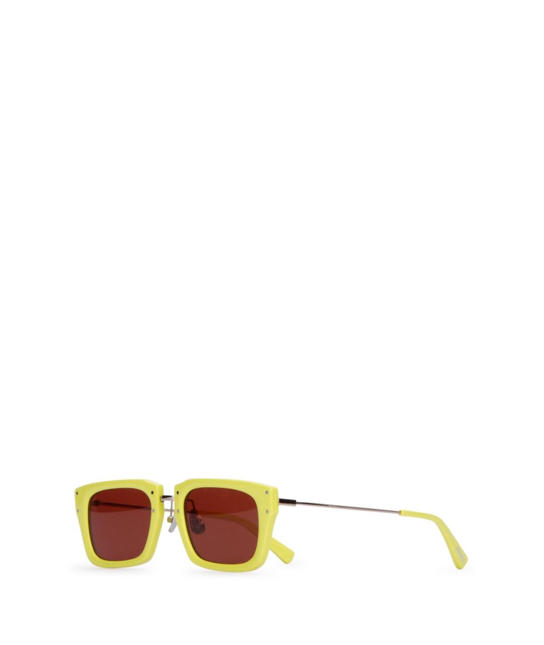 JACQUEMUS Желтые солнцезащитные очки, фото 1